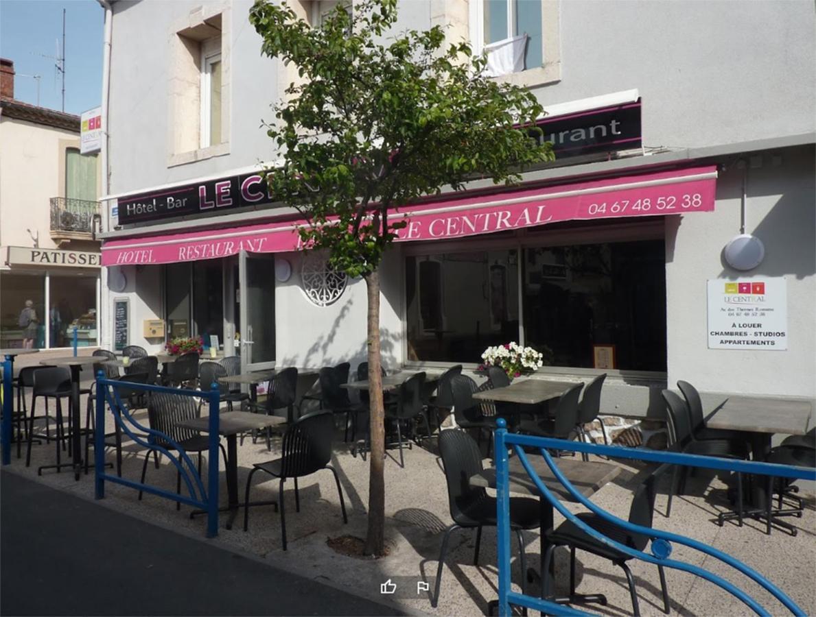 Le Central Hotel Bar Restaurant Balaruc-les-Bains Exterior foto